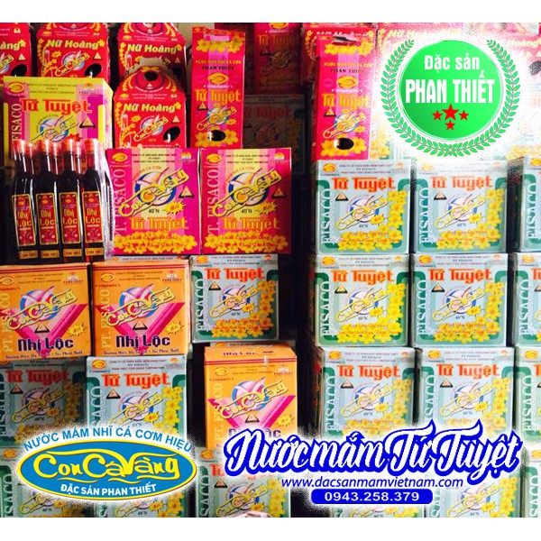 Nước mắm Tứ Tuyệt xách 2 chai 490ml