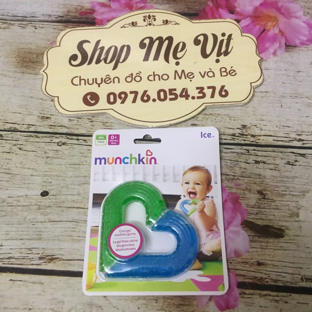 GẶM NƯỚU GEL HÌNH TRÁI TIM MUNCHKIN MK44715