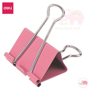 Kẹp giấy 32mm Deli E8553A (hộp 24 chiếc)