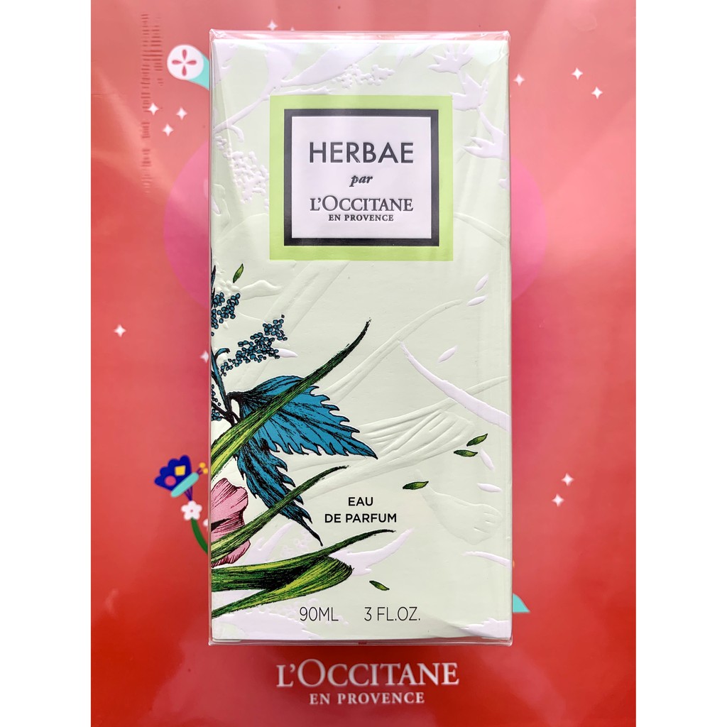 [BILL US/FR] L'Occitane NƯỚC HOA Herbae Eau de Parfum 90ml [NEW 2020]