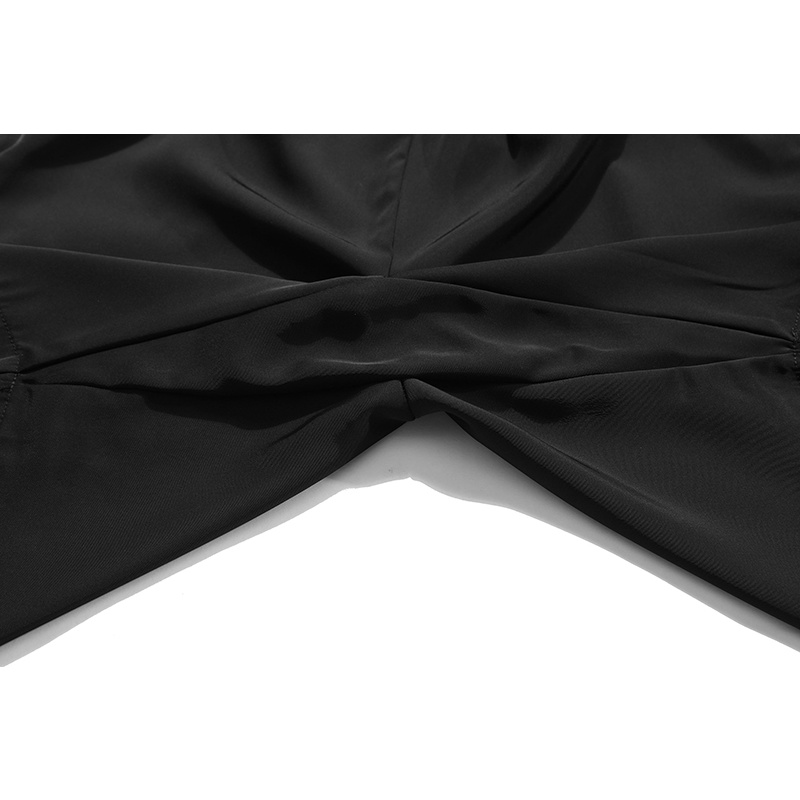 FEAR OF GOD Lounge Short 7th ESSENTIALS FOG 2022SS Homewear Black and White Sports Shorts Casual Loose