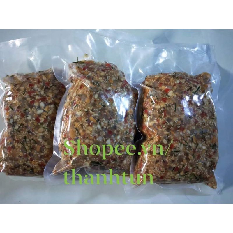 Nhân bánh trung thu thập cẩm truyền thống ~ 1kg trộn sẵn hút chân không