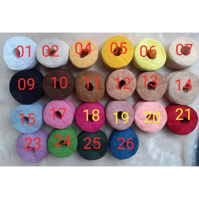 Sợi cói giấy cuộn sẵng