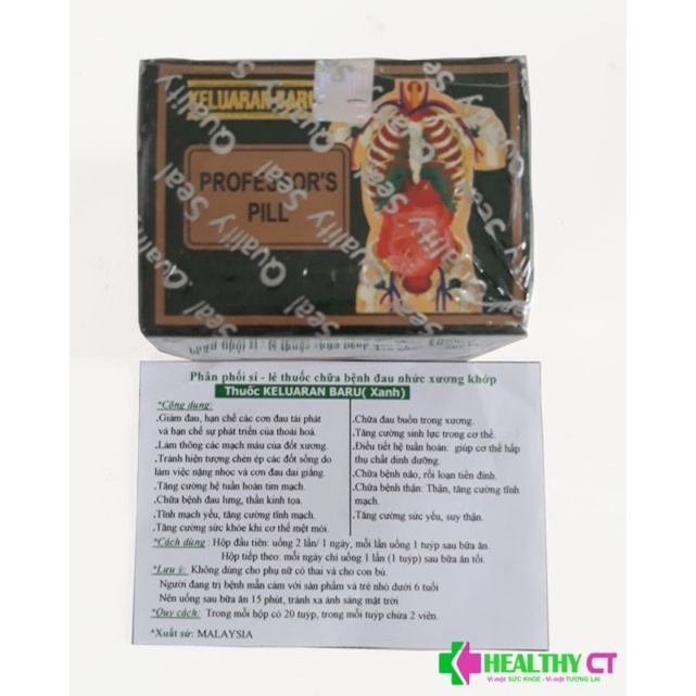 Khớp Malaysia xanh Professor's pill