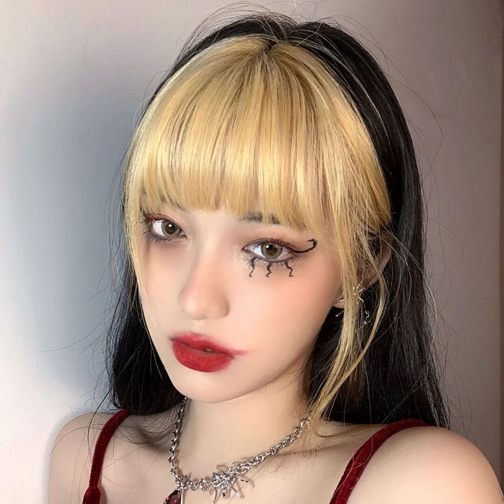 Tóc Giả 3d Bằng Vải Lanh Tự Nhiên Không Đường May Dành Cho Nữ