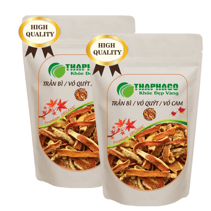 Trần Bì/ Vỏ Quýt/Vỏ Cam Khô Nguyên Chất - Túi Zip 100gram