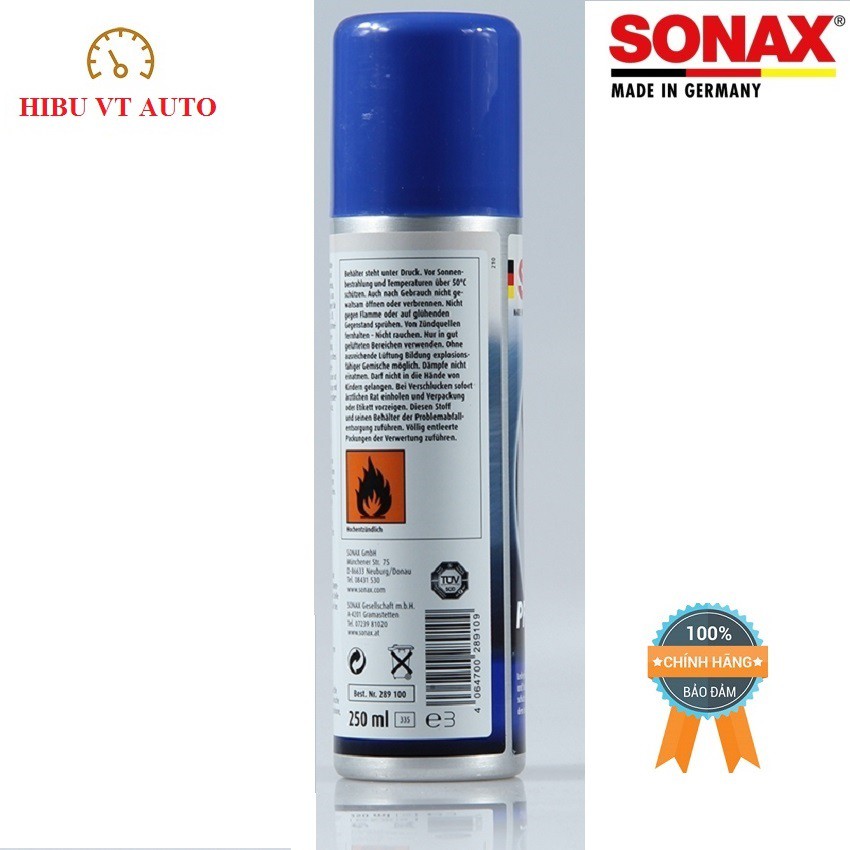 Chai Xịt Bảo Dưỡng Da Dạng Bọt Công Nghệ Nano Sonax Xtreme Leather Care Foam Nano Pro 289100