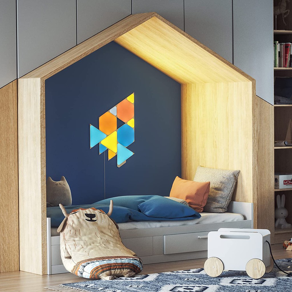Đèn Nanoleaf Shapes Mini Triangle Smart Kit  - Chính Hãng