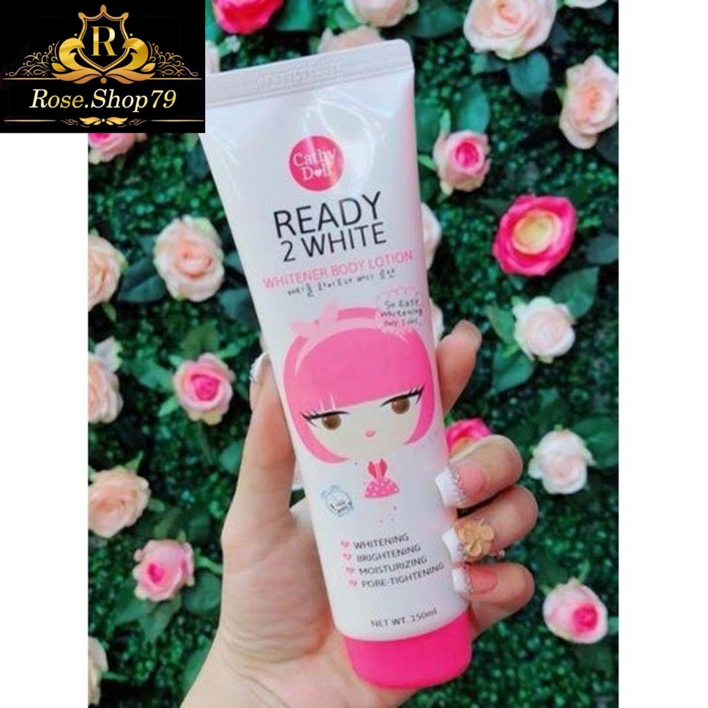 [MẪU MỚI] Sữa dưỡng thể trắng da Ready 2 White Whitener Body Lotion 150ml