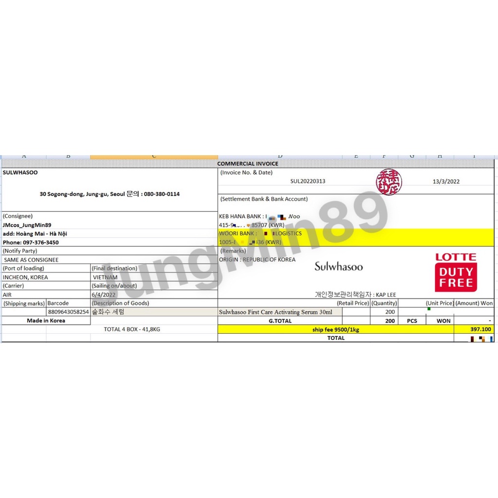 Tinh Chất Ngăn Ngừa Lão Hóa SULWHASOO First Care Activating Serum 30ml, 15ml