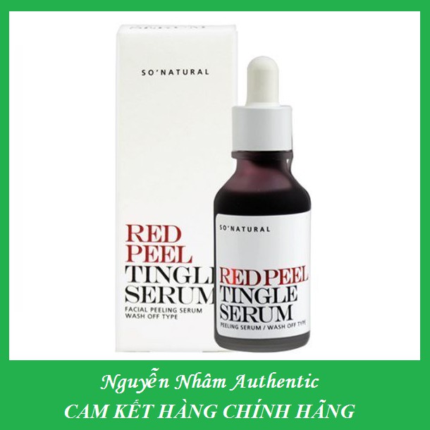 Tinh chất da Red peel tingle serum chai Full 30ml