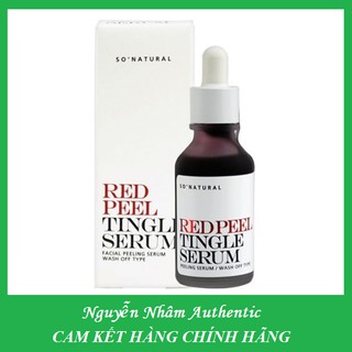Tinh chất da Red peel tingle serum chai Full 30ml