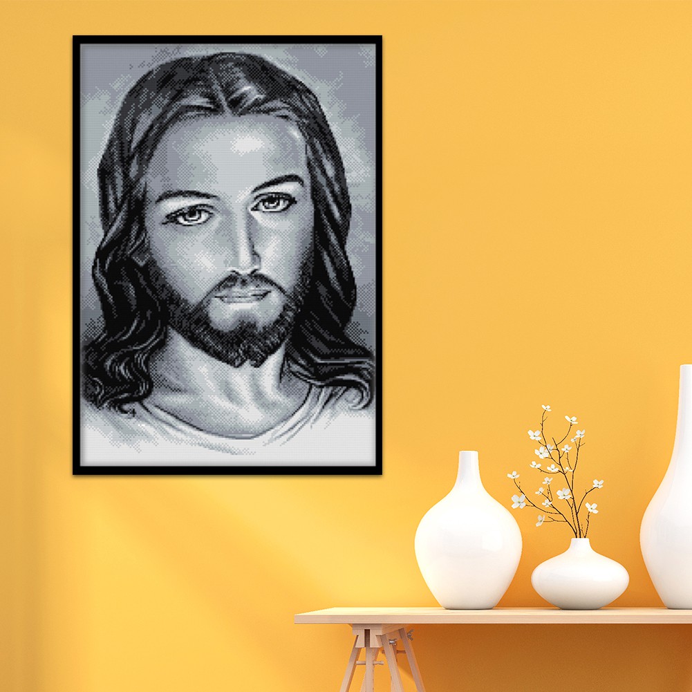 Tranh Thêu Chữ Thập 14ct Hình Chúa Jesus