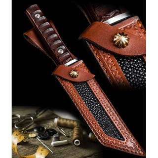 Dao Phượt 2 Bản Treo Móc Khóa Nhỏ Gọn Mini - Dễ Thương - 8cr13