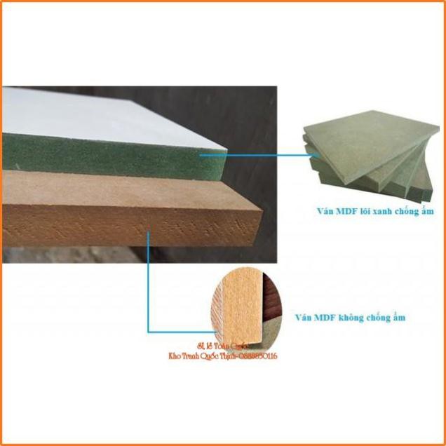 Kệ Treo Tường Trang Trí Tivi T207 Gỗ Lõi Xanh Chống Ẩm Cao Cấp + Tặng Ngôi Sao Gỗ Dán Tường