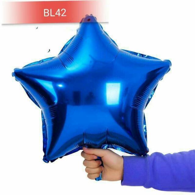 Bóng hình ngôi sao 5 cánh nhiều màu