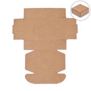 Hộp giấy craft đựng trang sức màu nâu