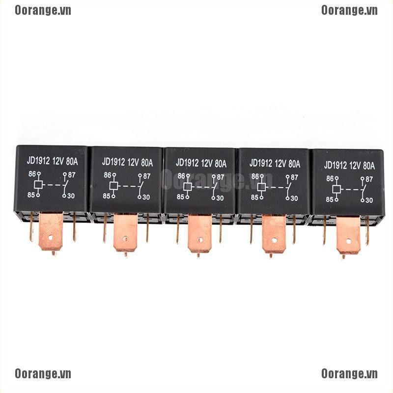 Rơ Le Tự Động Chống Thấm Nước 4pin DC 24V 80A JD1912