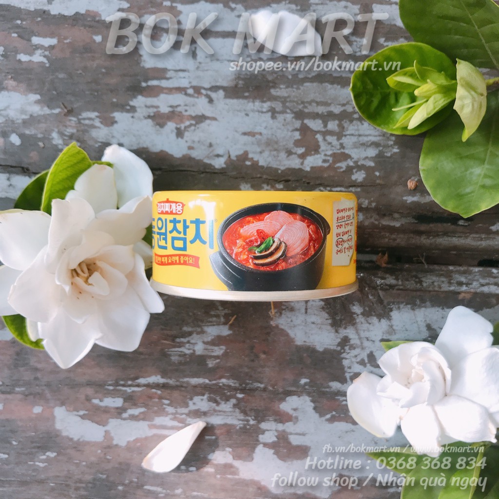 CÁ NGỪ DÙNG NẤU CANH KIM CHI DONGWON HỘP 100G