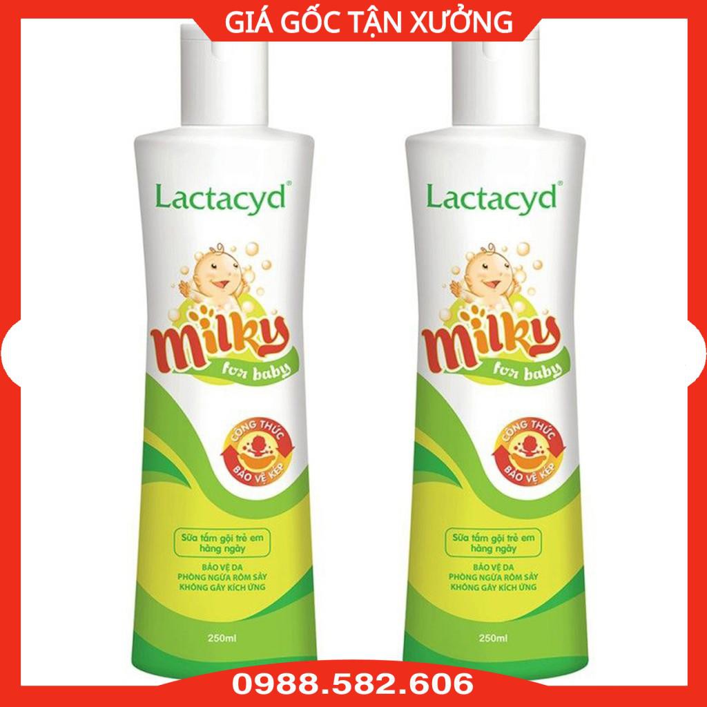 Sữa Tắm Em Bé Lactacyd - Sữa Tắm Gội Toàn Thân Cho Trẻ Em - Dịu Nhẹ, Mềm Mại - 250ml