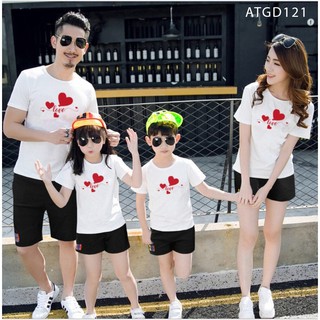 Áo đôi gia đình mẫu mới 2023 ms01