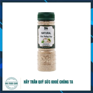 [ COMBO 2 HŨ ] NATURAL Tiêu Trắng Xay 45gr Dh Foods gia vị tự nhiên lên có trong căn bếp