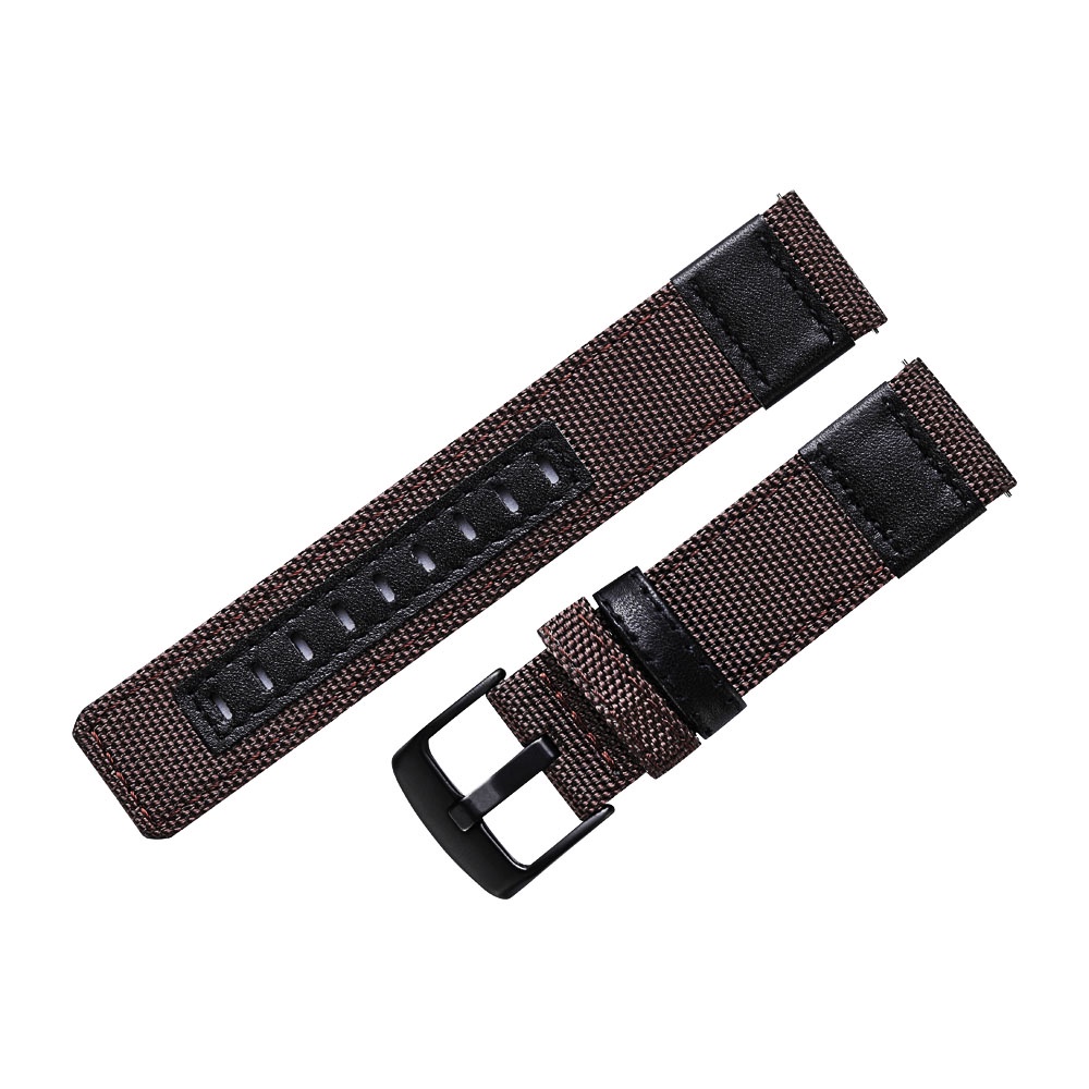 Dây Đeo Đồng Hồ Bằng Da Nylon Màu Xanh Quân Đội Dành Cho Jeep 20mm 22mm 24mm