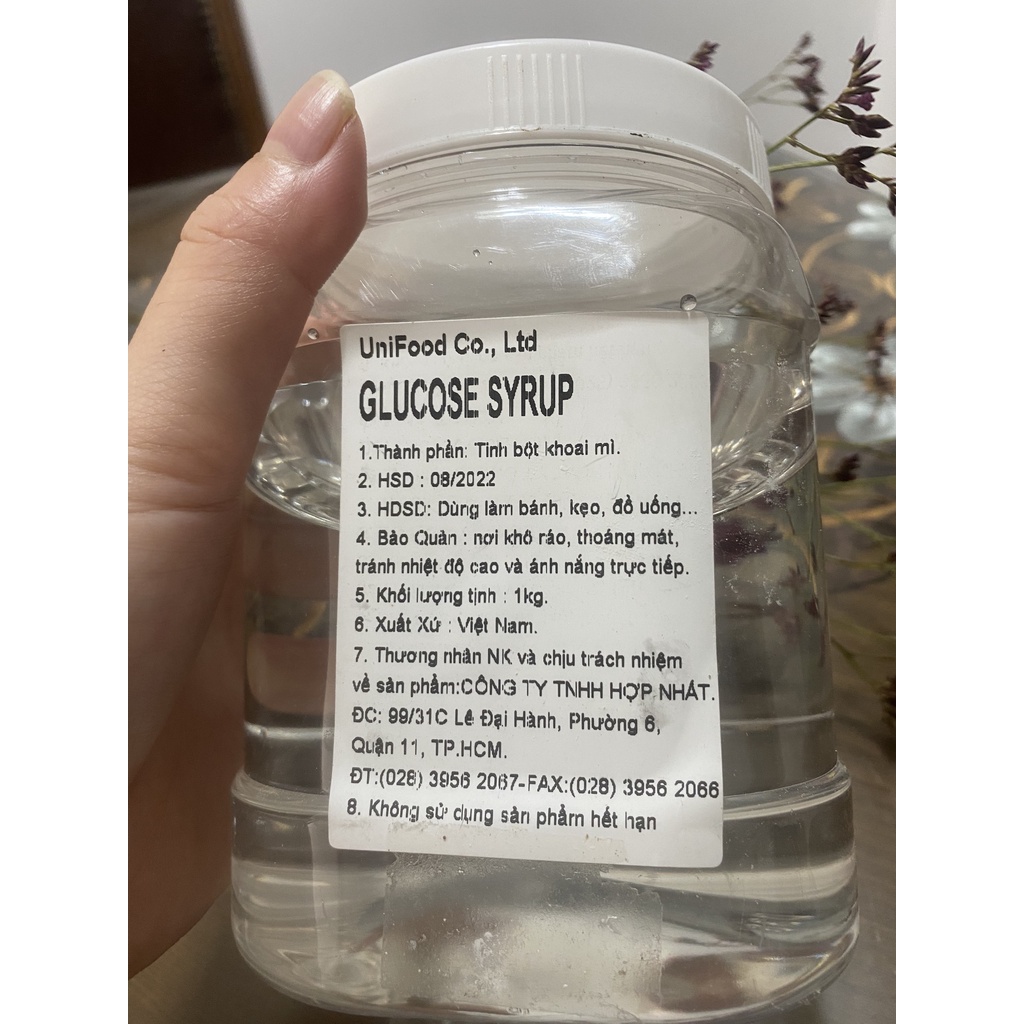Đường mạch nha trắng Glucose Syrup - Hủ 1kg