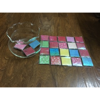 set lọ bèo to và 1035 giấy gấp hạc loại bóng