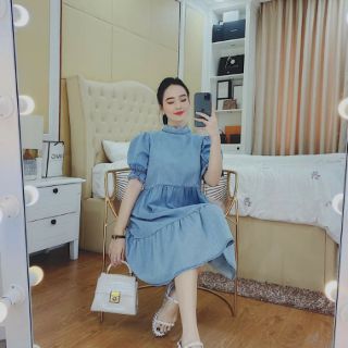 Đầm đính đá hàng thiết kế - Freesize