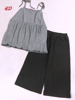 Set áo 2 dây + quần ống rộng