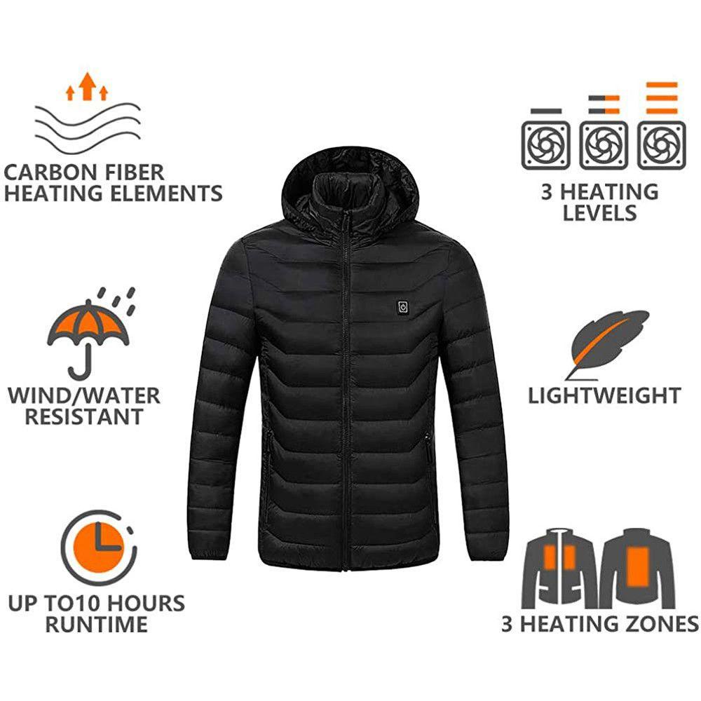 Áo Khoác Cotton Giữ Ấm Không Tay Có Mũ Trùm Thời Trang Mùa Đông Unisex