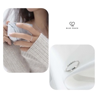 Combo Nhẫn Bạc Blue Peach Siêu Hời Số 3 CB010
