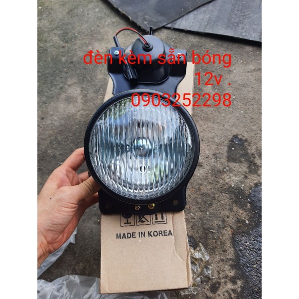 Đèn gầm , đèn cản trước hyundai 1t , 1t25, potter1 korea 12v, 24v. đèn cản huyndai 3t5