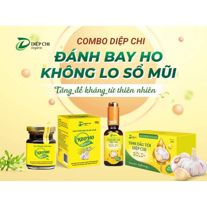 Tinh dầu Dầu tỏi Diệp Chi Gold+