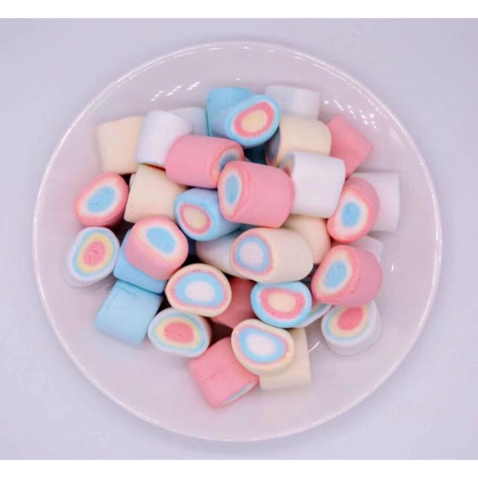 Đồ trang trí bánh sinh nhật  500g-1kg kẹo xốp marshmallow
