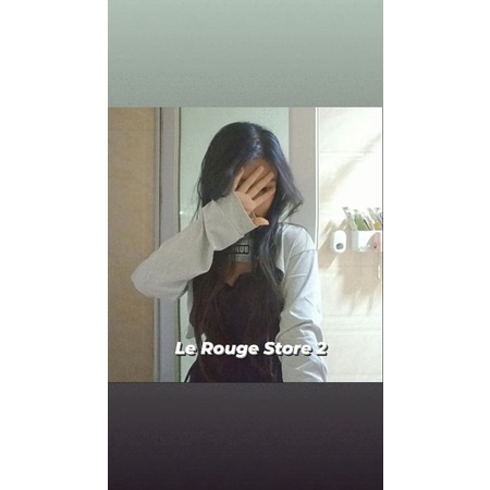 Set ulzzang áo hoodie nỉ mỏng màu xám siêu ngắn + váy hai dây đen vang chéo thời trang có size