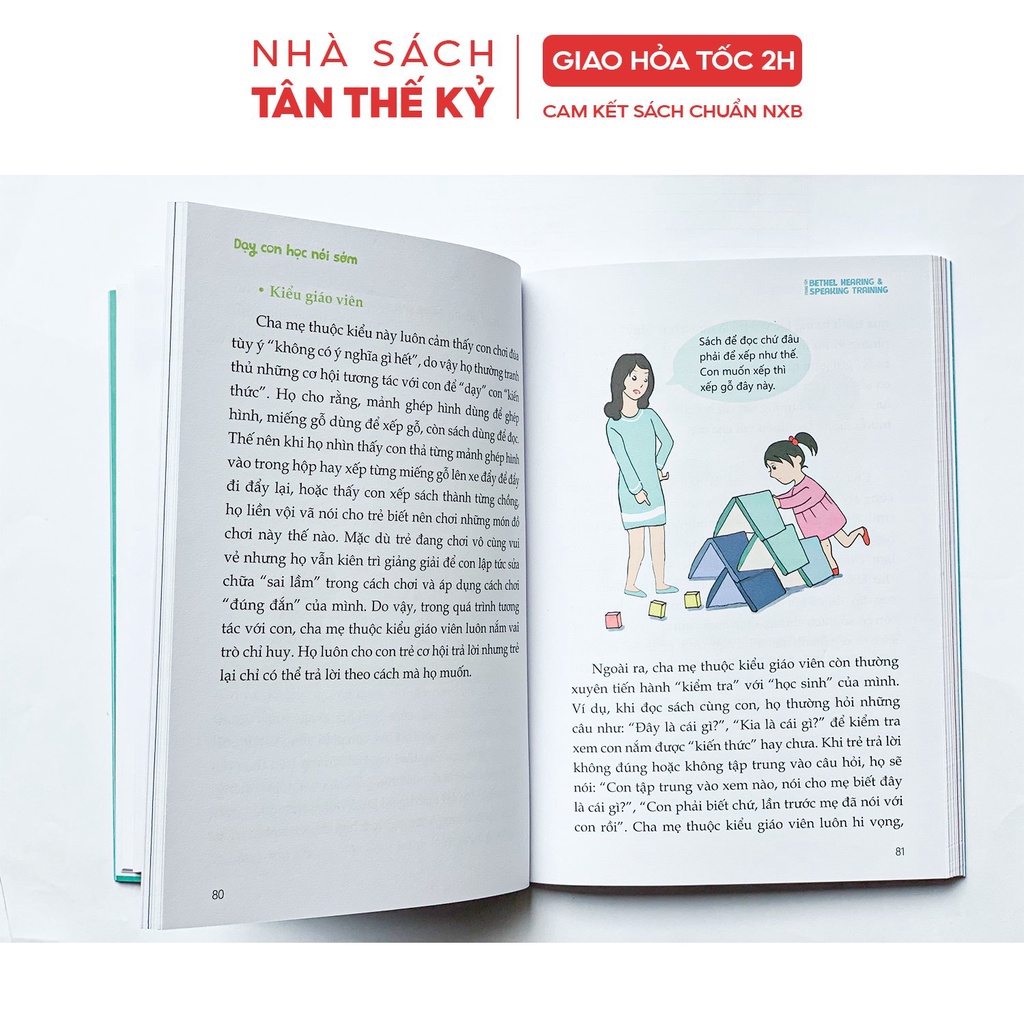 Sách - Dạy con học nói sớm phát triển ngôn ngữ