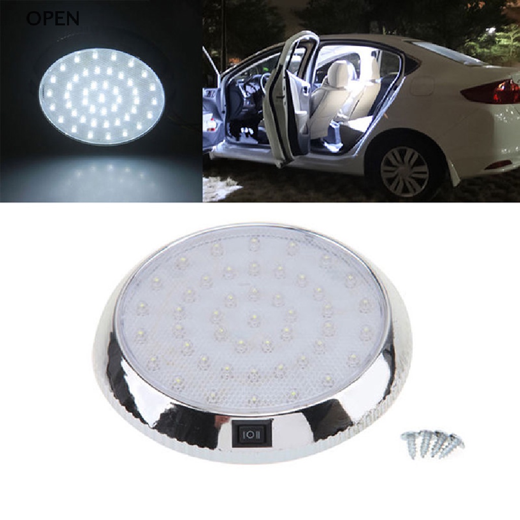 Op Đèn Trần Xe Hơi 46 LED Ánh Sáng Trắng Đọc Sách Nội Thất Trong Nhà my