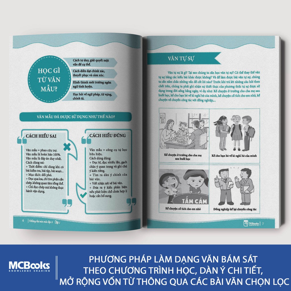 Sách Những Bài Văn Mẫu Lớp 9 Tập 1