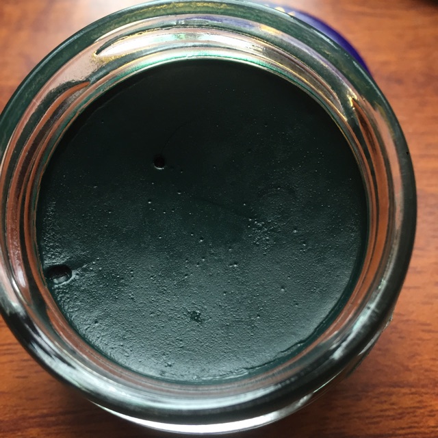 Xi đánh giày màu xanh lá đậm - dark green, đánh đồ da