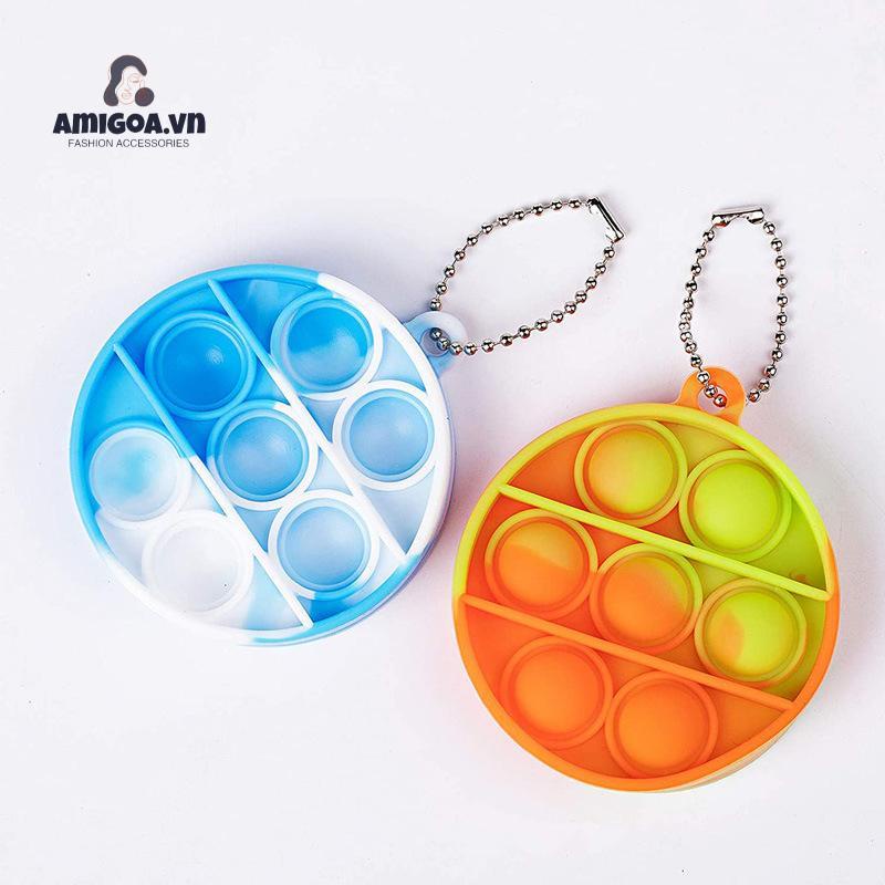 Móc Khóa Đồ Chơi Bằng Silicon Dễ Thương Giảm Căng Thẳng