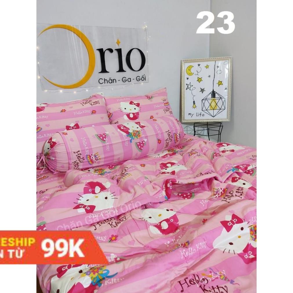 Bộ drap giường Cotton Satin Hàn Quốc 🎁MẪU MỚI🎁 Giảm 10k nhập [CHAN GA GOI] Chăn ga vỏ gối từ Hàn Quốc .