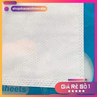 Gói 30 Tấm lót phân xu AKIDO 3 lớp chống thấm/ Miếng lót phân xu sơ sinh