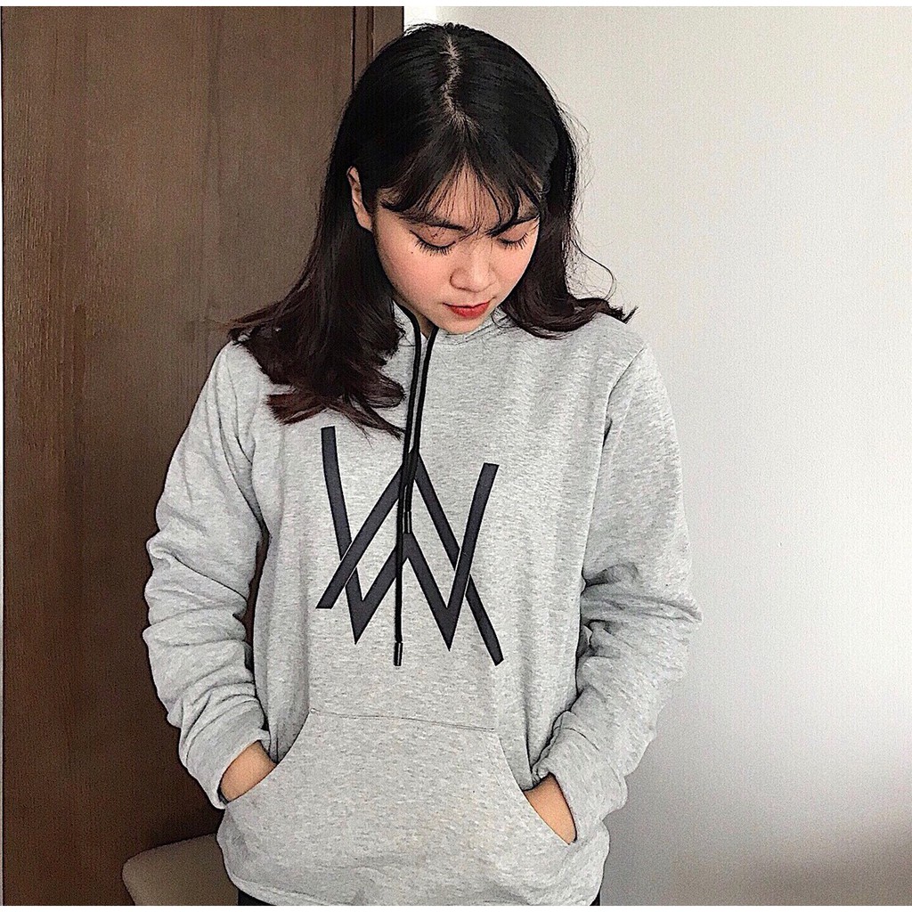 Giảm Giá Áo Hoodie Alan Walker Màu Xám - Beecost