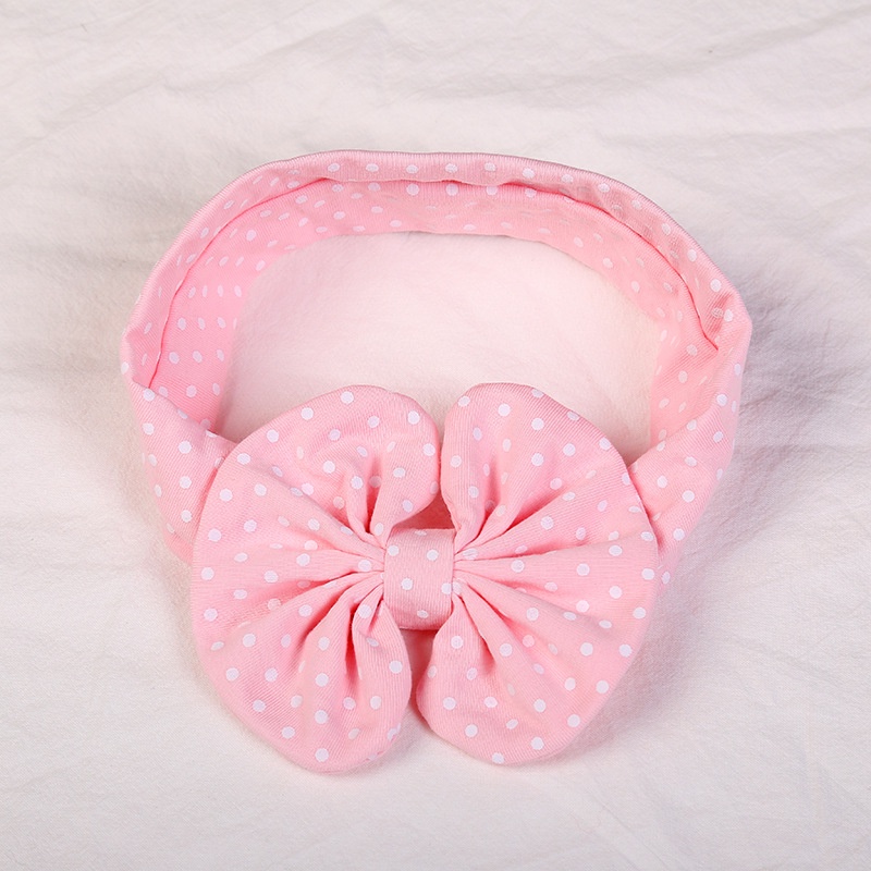 Set 3 Băng Đô Cotton Mềm Mại Đính Hoa Cho Bé Gái