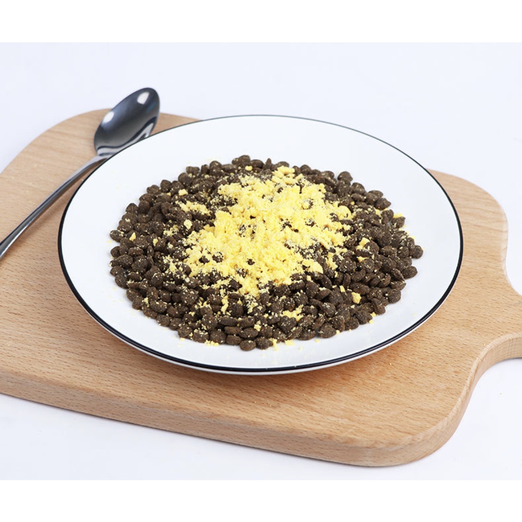 LÒNG ĐỎ TRỨNG VIÊN SẤY KHÔ CUNG CẤP PROTEIN CHO CHÓ MÈO LỌ 80g (Tiktok)