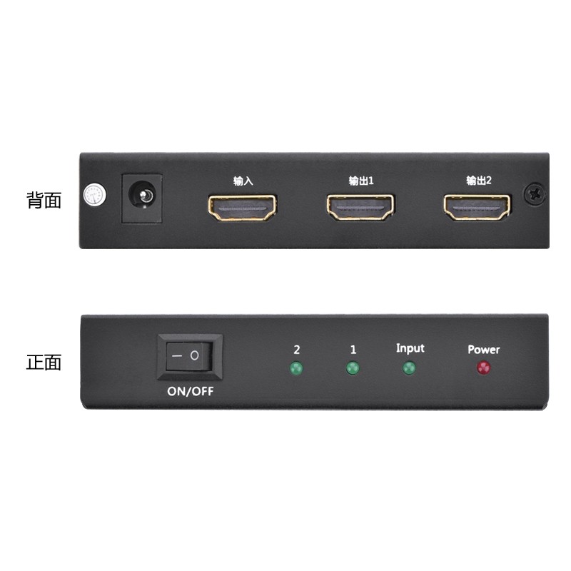 Bộ Chia HDMI Cao Cấp 1-2 Ugreen 40201 Support 4K - Chia 1 Nguồn Tín Hiệu Ra 2 Màn Hình