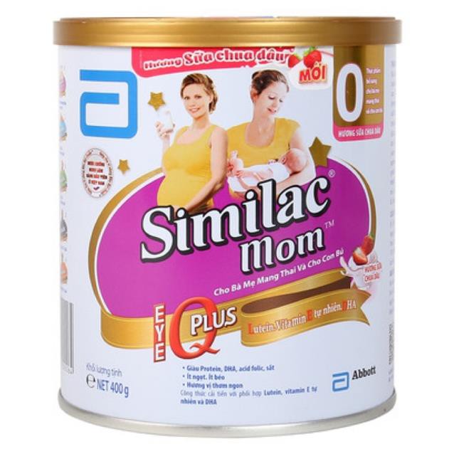 Sữa bột Similac Mom hương dâu 400g