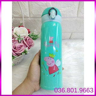 Bình giữ nhiệt hình Heo Peppa